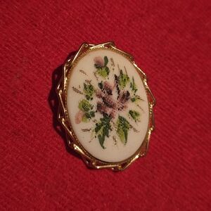 Vintage Victorian Dress Scarf Clip